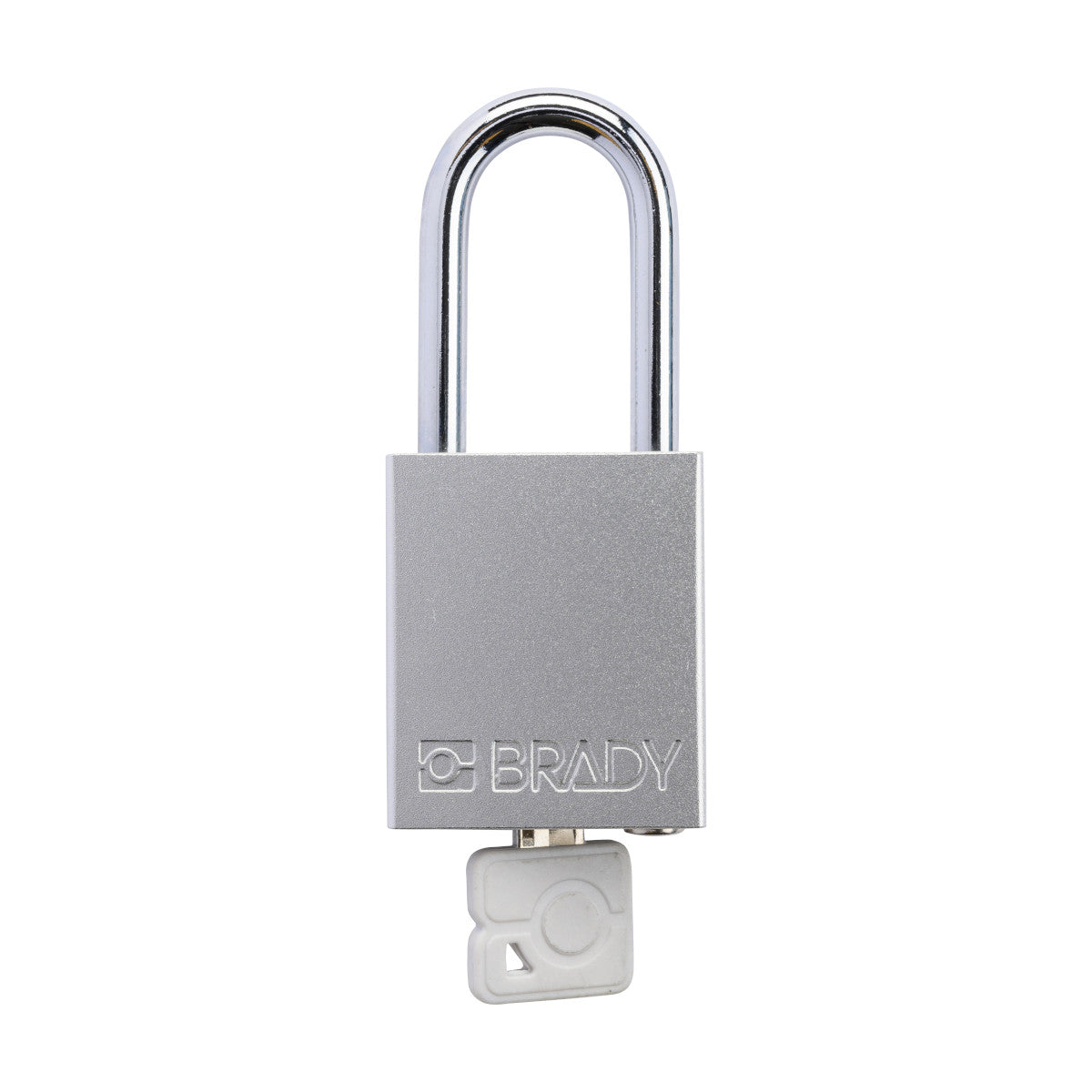 ALU Padlocks Steel Shackle WHT KA6pk