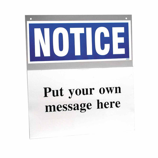 PRINZING HEADER SIGN HOLDER NOTICE