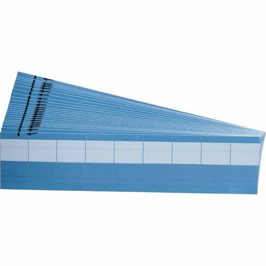 WO Vinyl Lbls 0.75x1 WT/CL 25/PK