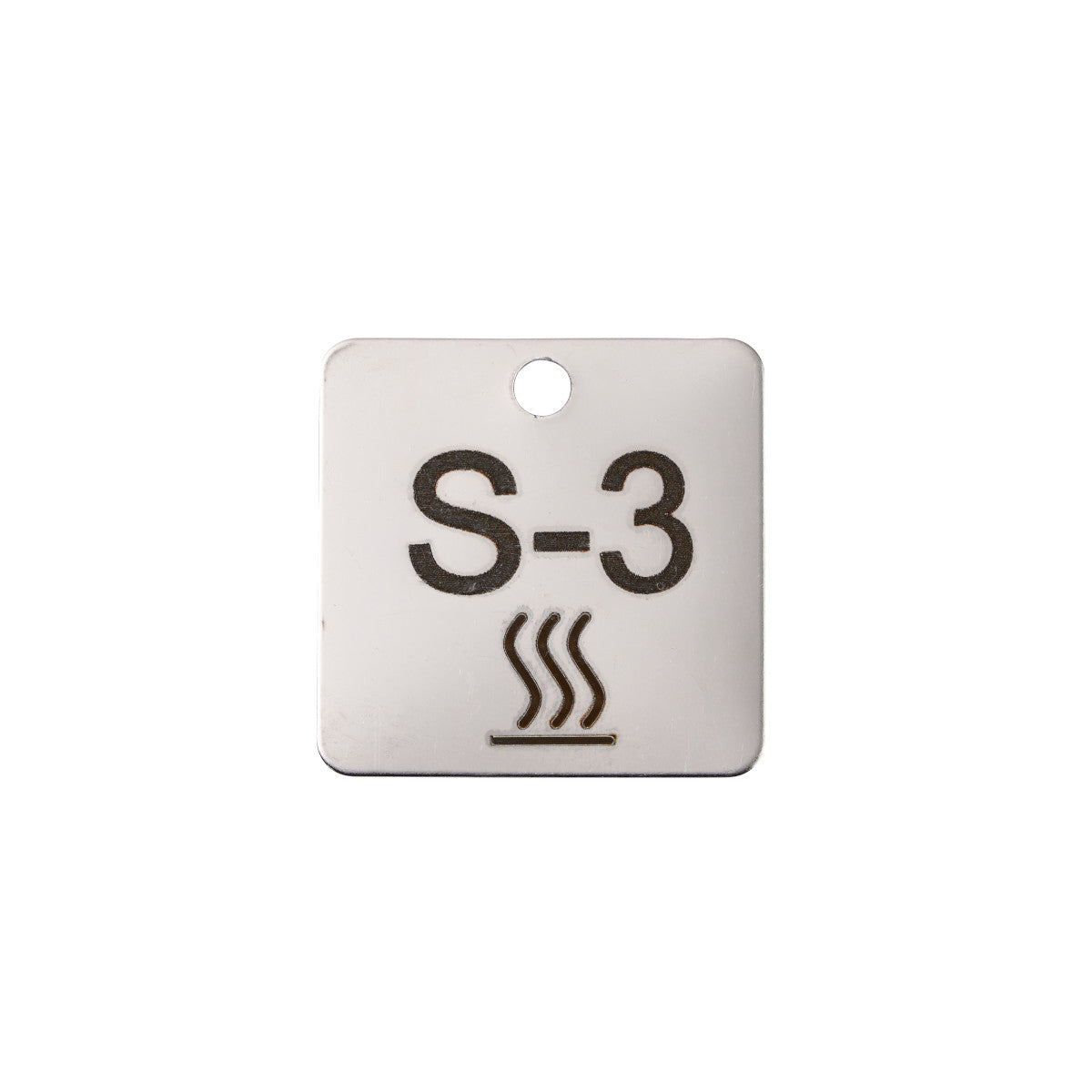SS Energy Tag S-5 Valve 1.5x1.5 5PK
