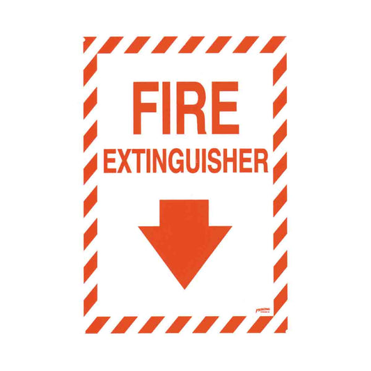 PRINZING GLOW SIGN FIRE EXTINGUISHE