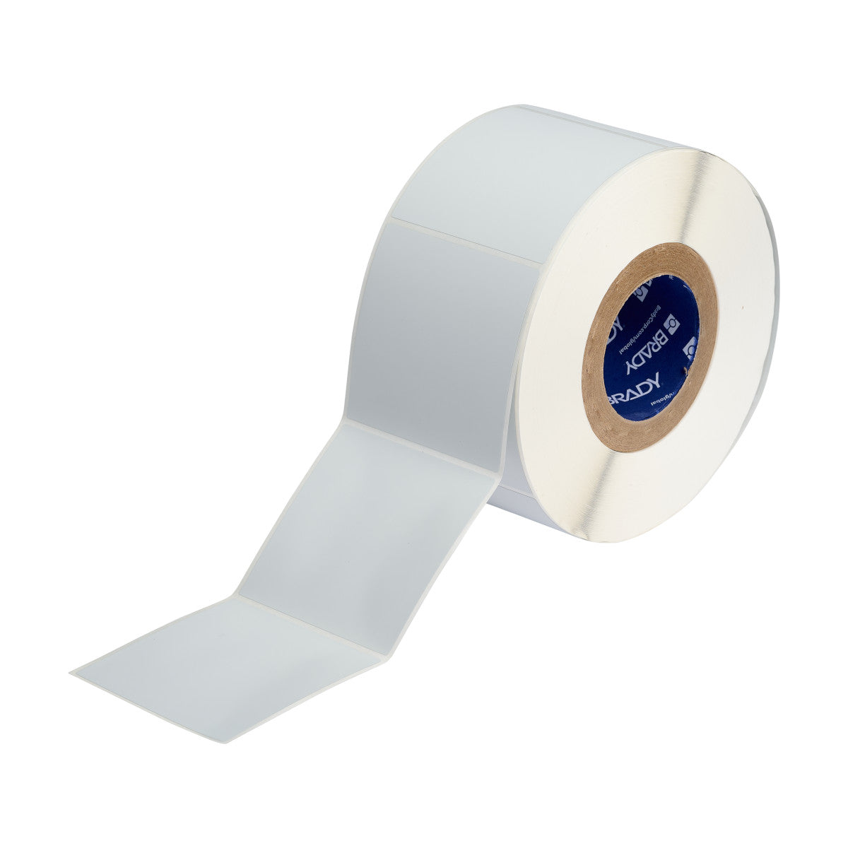 Label Polyester 4in x 4in LT GR 1000/RL