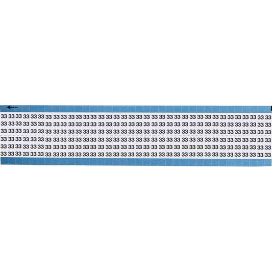 Wire Marker 0.75in H x 0.25in W, 33