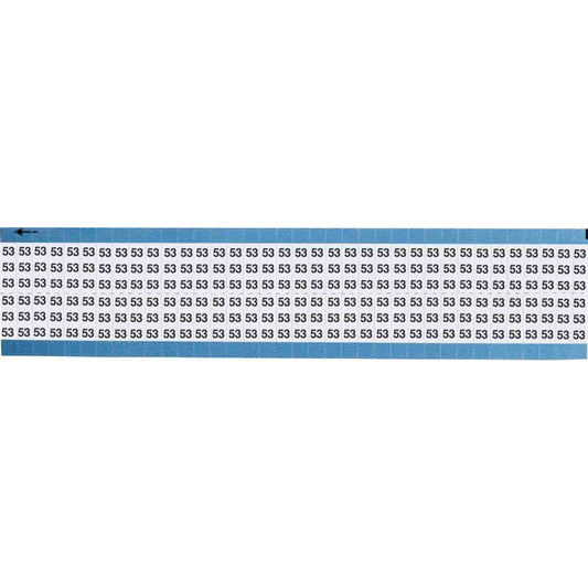 Wire Marker 0.75in H x 0.25in W, 53