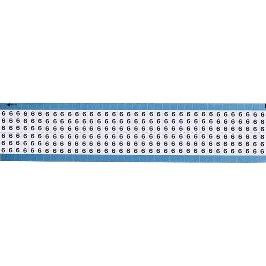 Wire Marker 0.75in H x 0.25in W, 6