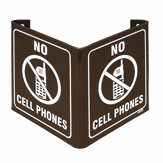 PRINZING V SIGN - NO CELL PHONES