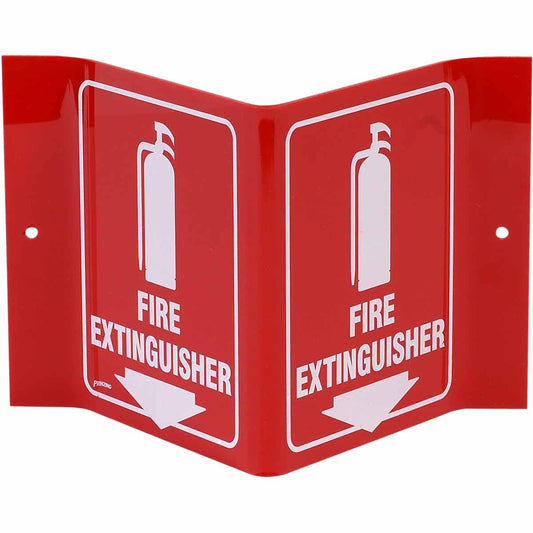 STANDARD V SIGN FIRE EXTINGUISHER