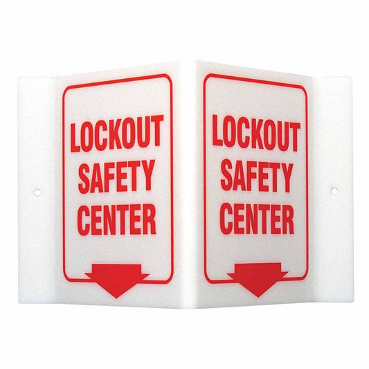 PRINZING V SIGN LOCKOUT SAFETY CTR