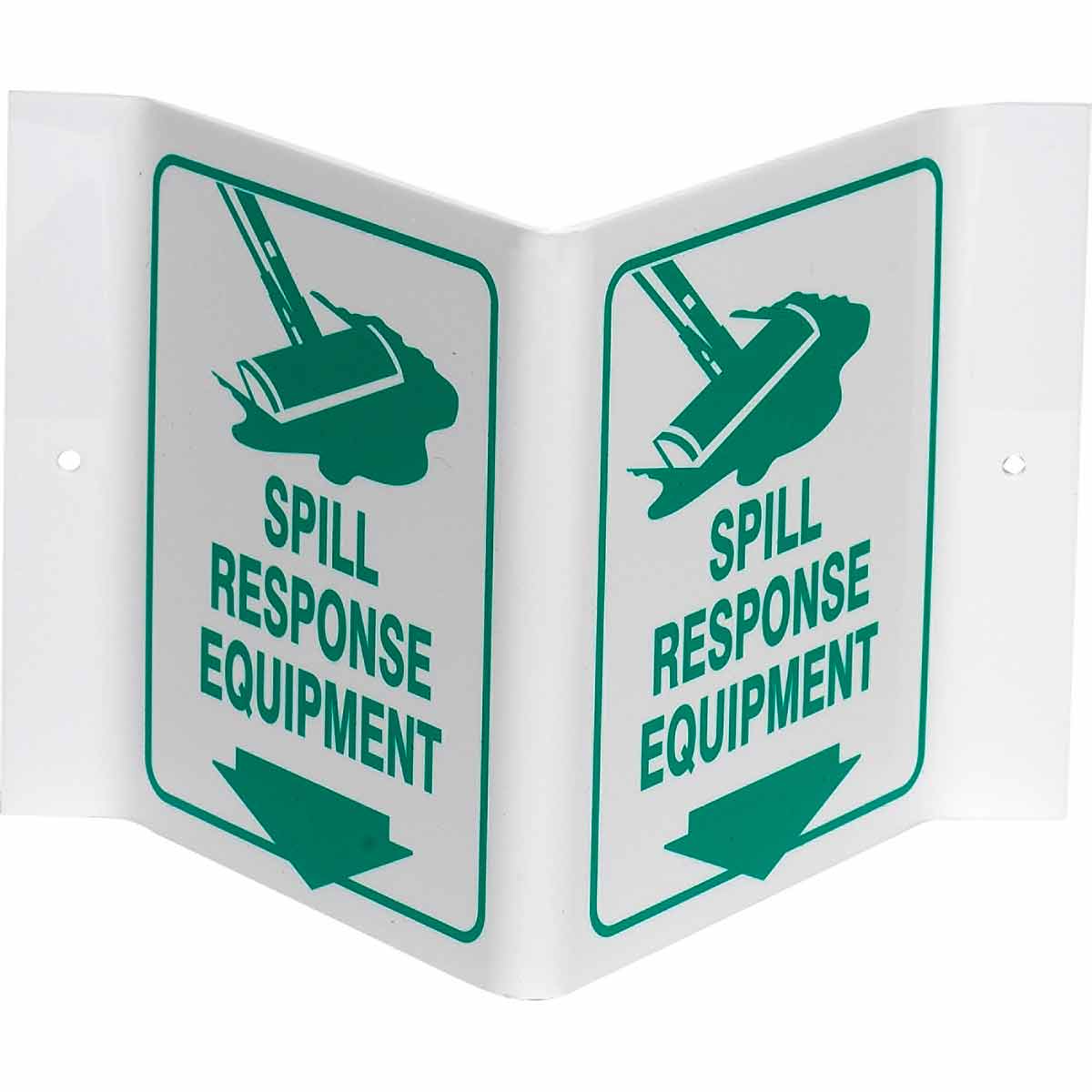 V SIGN - SPILL RESPONSE