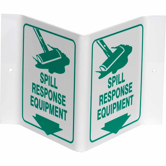 V SIGN - SPILL RESPONSE
