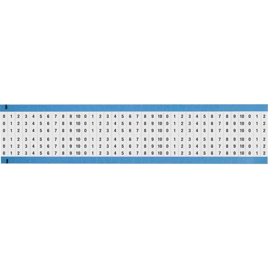 Wire Marker 0.75in H x 0.25in W, 0 to 10