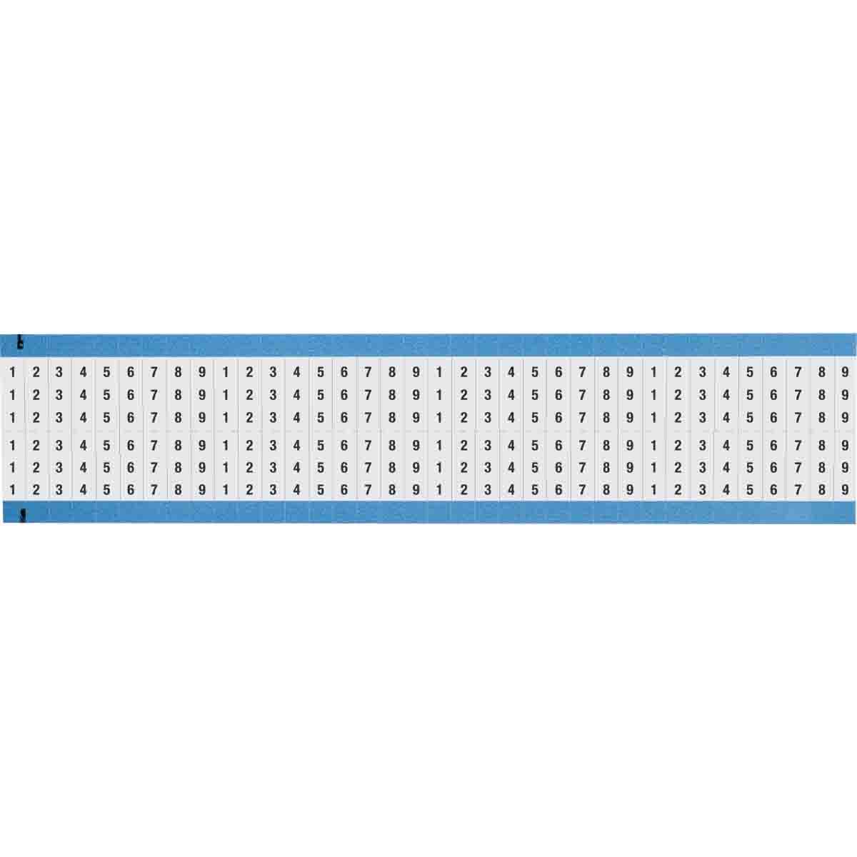 Wire Marker 0.75in H x 0.25in W, 0 to 9