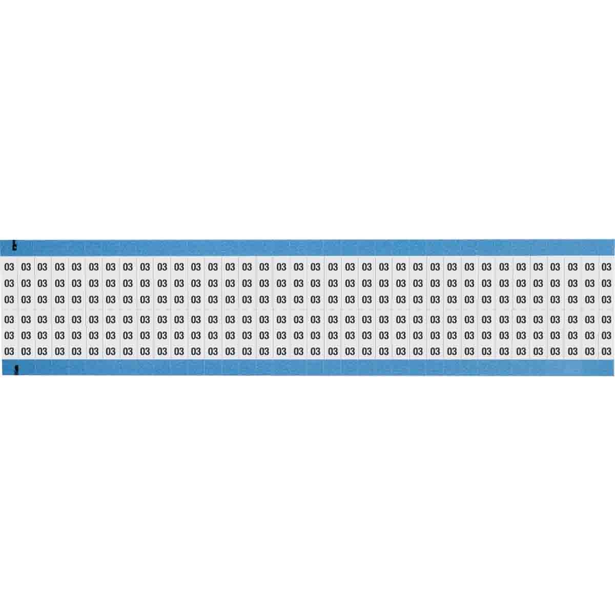 Wire Marker 0.75in H x 0.25in W, 3