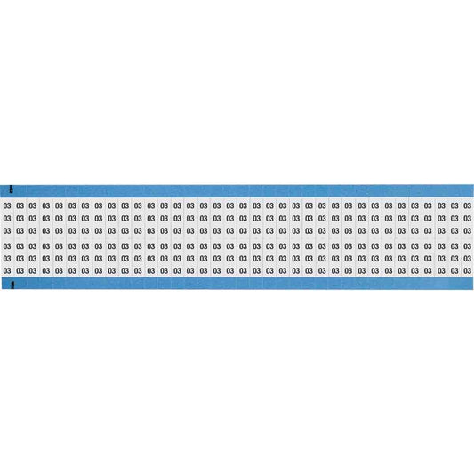 Wire Marker 0.75in H x 0.25in W, 3