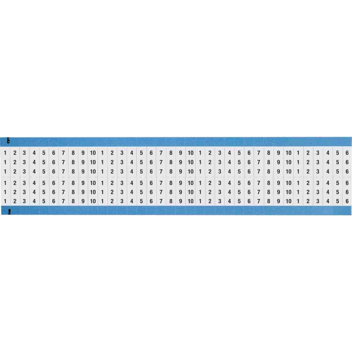 Wire Marker 0.75in H x 0.25in W, 1 to 10