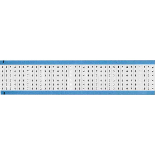 Wire Marker 0.75in H x 0.25in W, 1 to 8