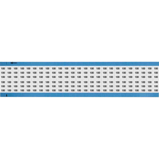 Wire Marker 0.75in H x 0.36in W, 100