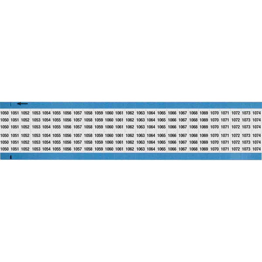 Wire Marker .75in H x 0.36in W 1050-1074