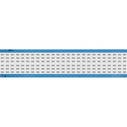 Wire Marker 0.75in H x 0.36in W, 111