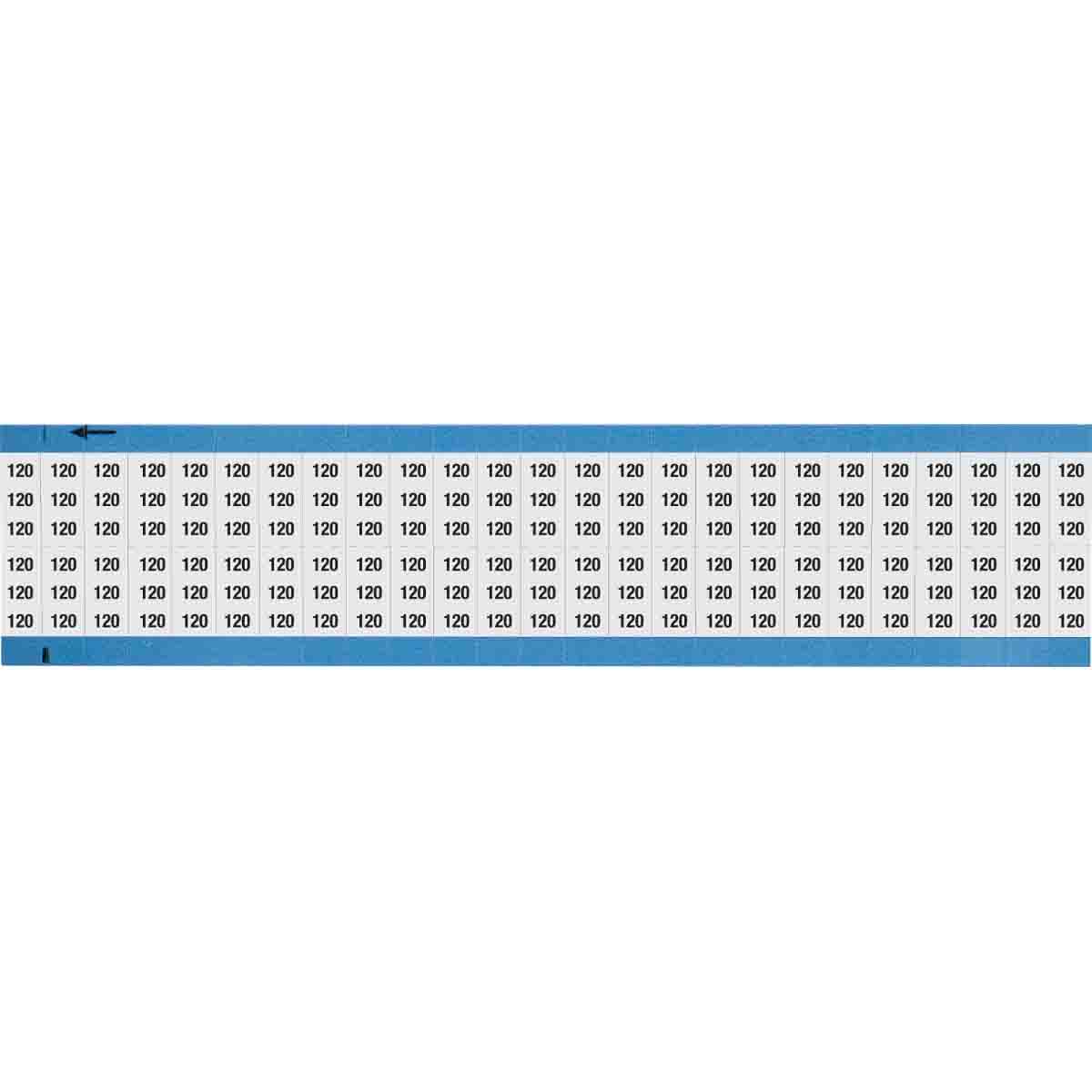 Wire Marker 0.75in H x 0.36in W, 120