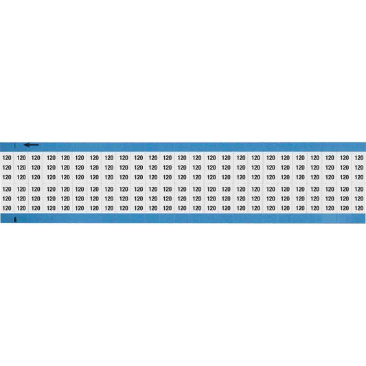 Wire Marker 0.75in H x 0.36in W, 120