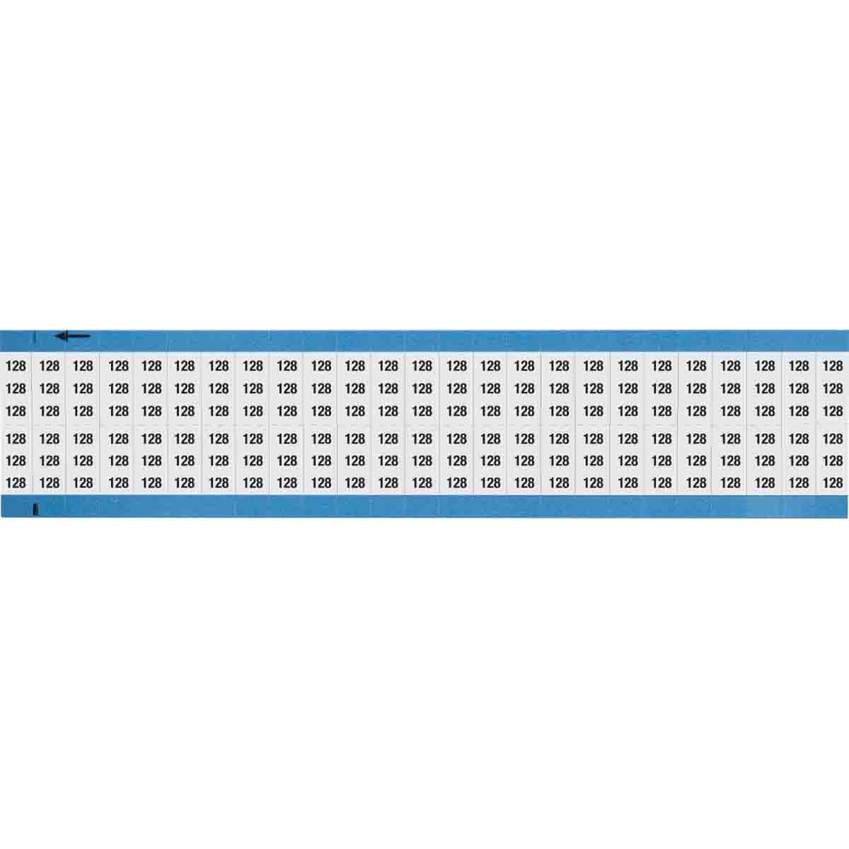 Wire Marker 0.75in H x 0.36in W, 128