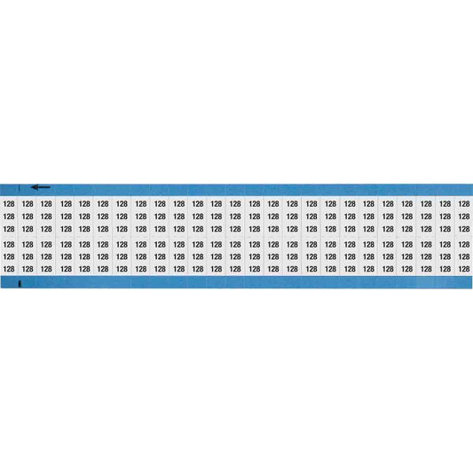 Wire Marker 0.75in H x 0.36in W, 128