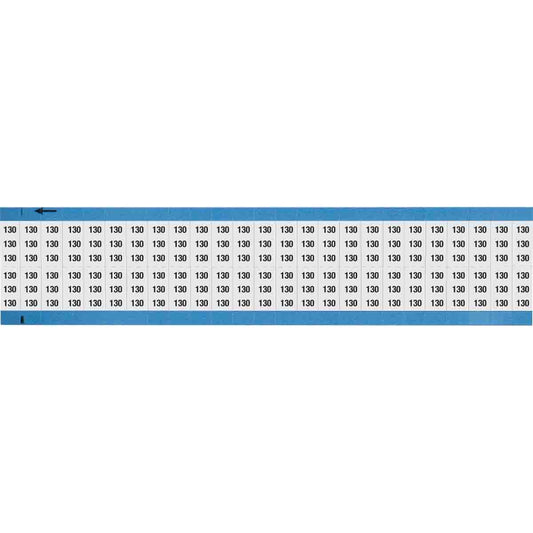 Wire Marker 0.75in H x 0.36in W, 130