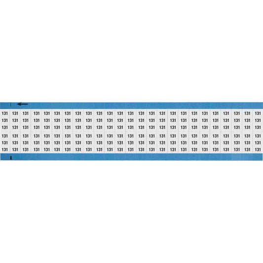 Wire Marker 0.75in H x 0.36in W, 131