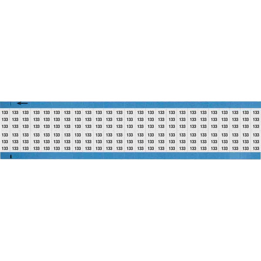 Wire Marker 0.75in H x 0.36in W, 133