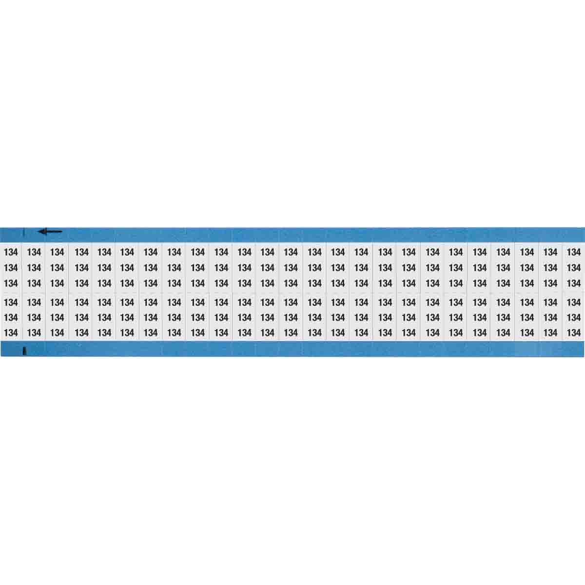 Wire Marker 0.75in H x 0.36in W, 134