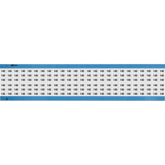 Wire Marker 0.75in H x 0.36in W, 140