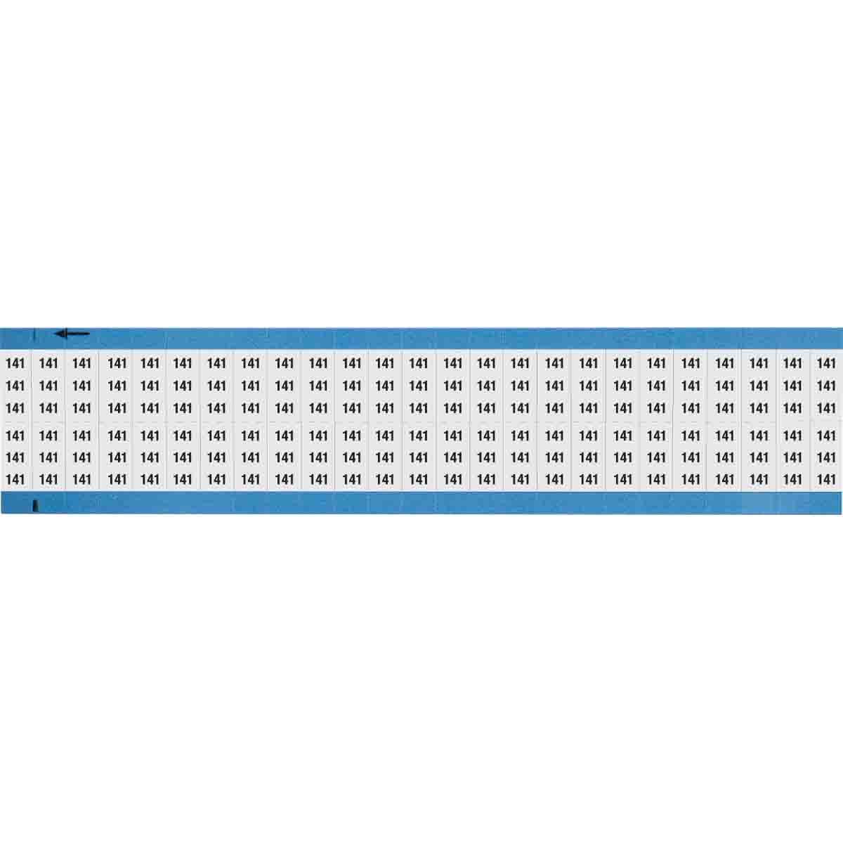 Wire Marker 0.75in H x 0.36in W, 141