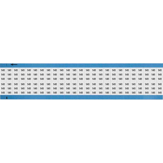 Wire Marker 0.75in H x 0.36in W, 141