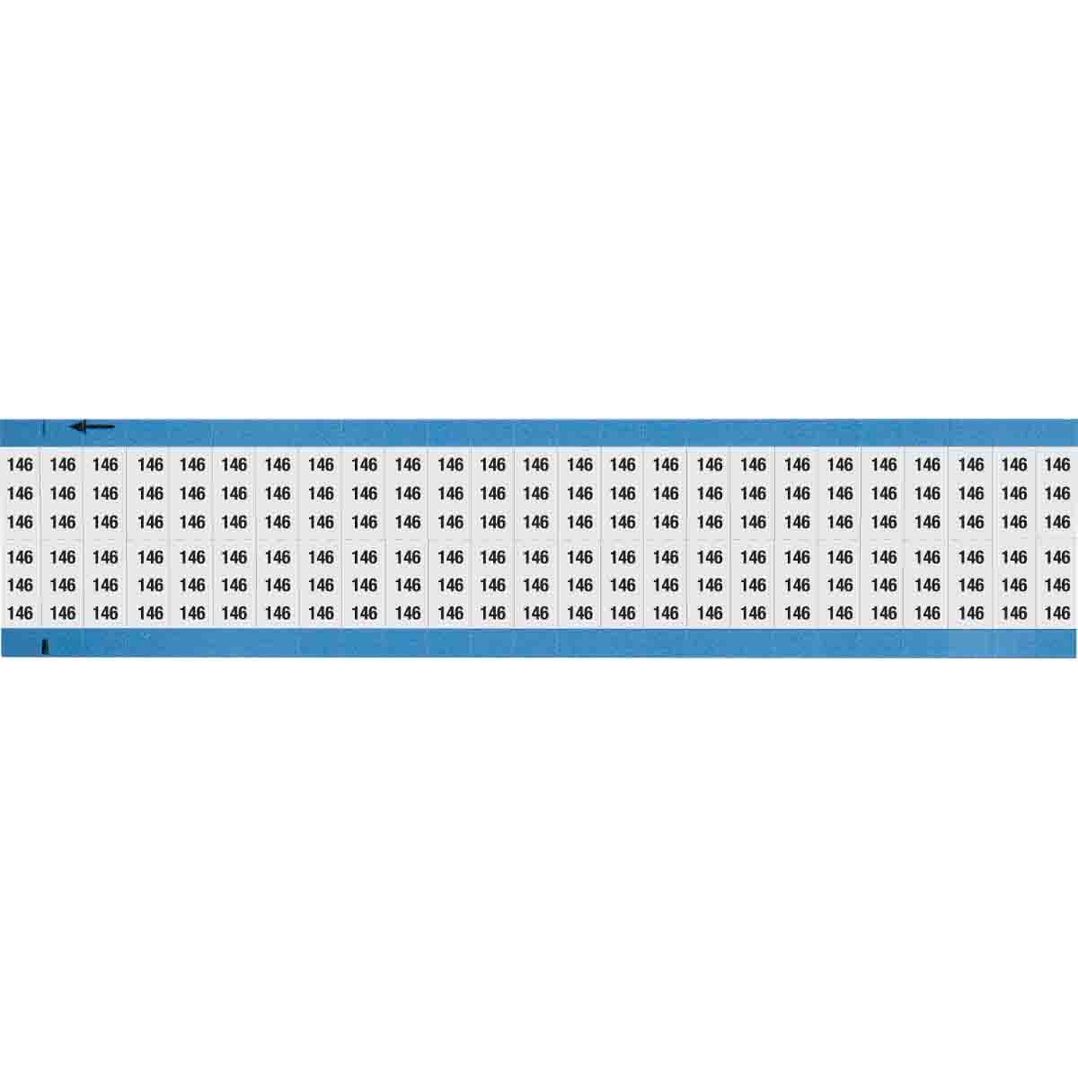 Wire Marker 0.75in H x 0.36in W, 146