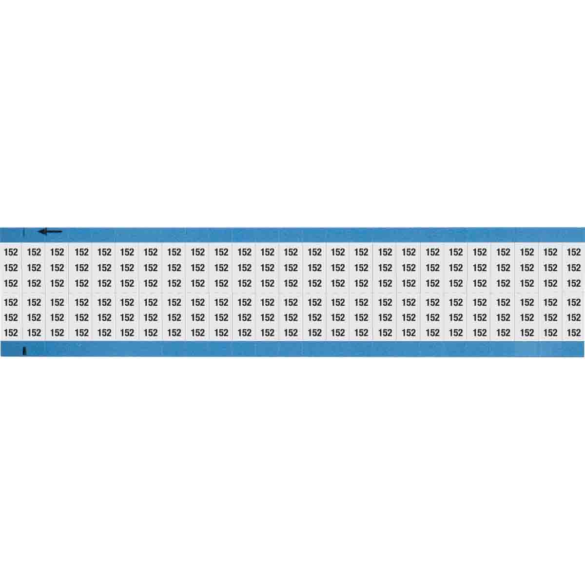 Wire Marker 0.75in H x 0.36in W, 152