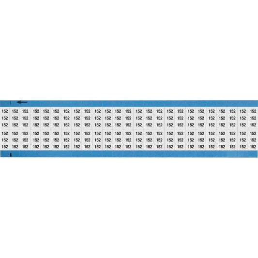 Wire Marker 0.75in H x 0.36in W, 152