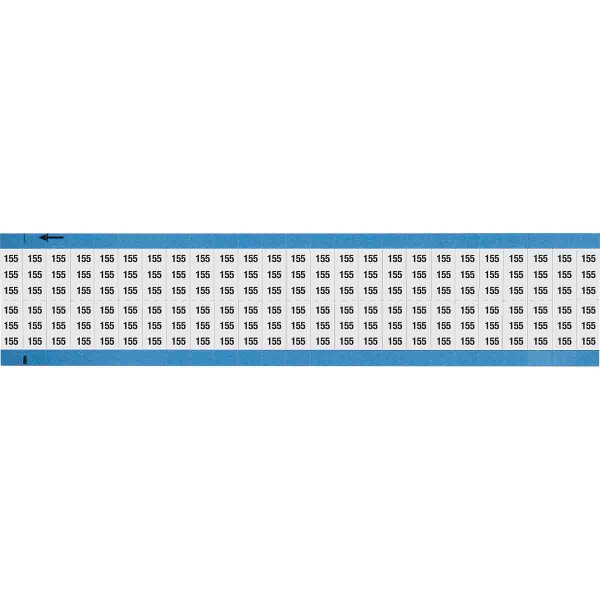 Wire Marker 0.75in H x 0.36in W, 155