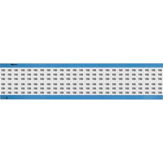 Wire Marker 0.75in H x 0.36in W, 155