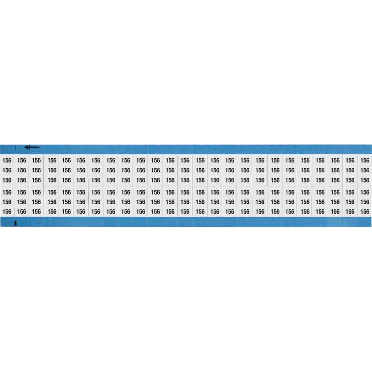 Wire Marker 0.75in H x 0.36in W, 156