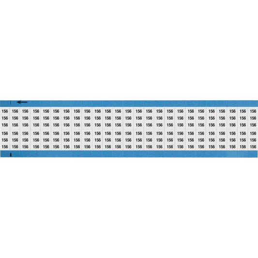 Wire Marker 0.75in H x 0.36in W, 156