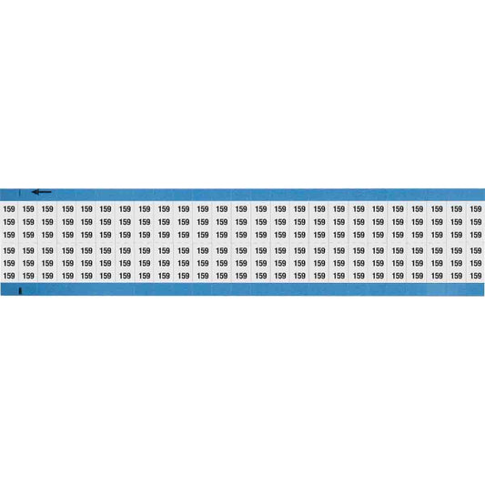 Wire Marker 0.75in H x 0.36in W, 159