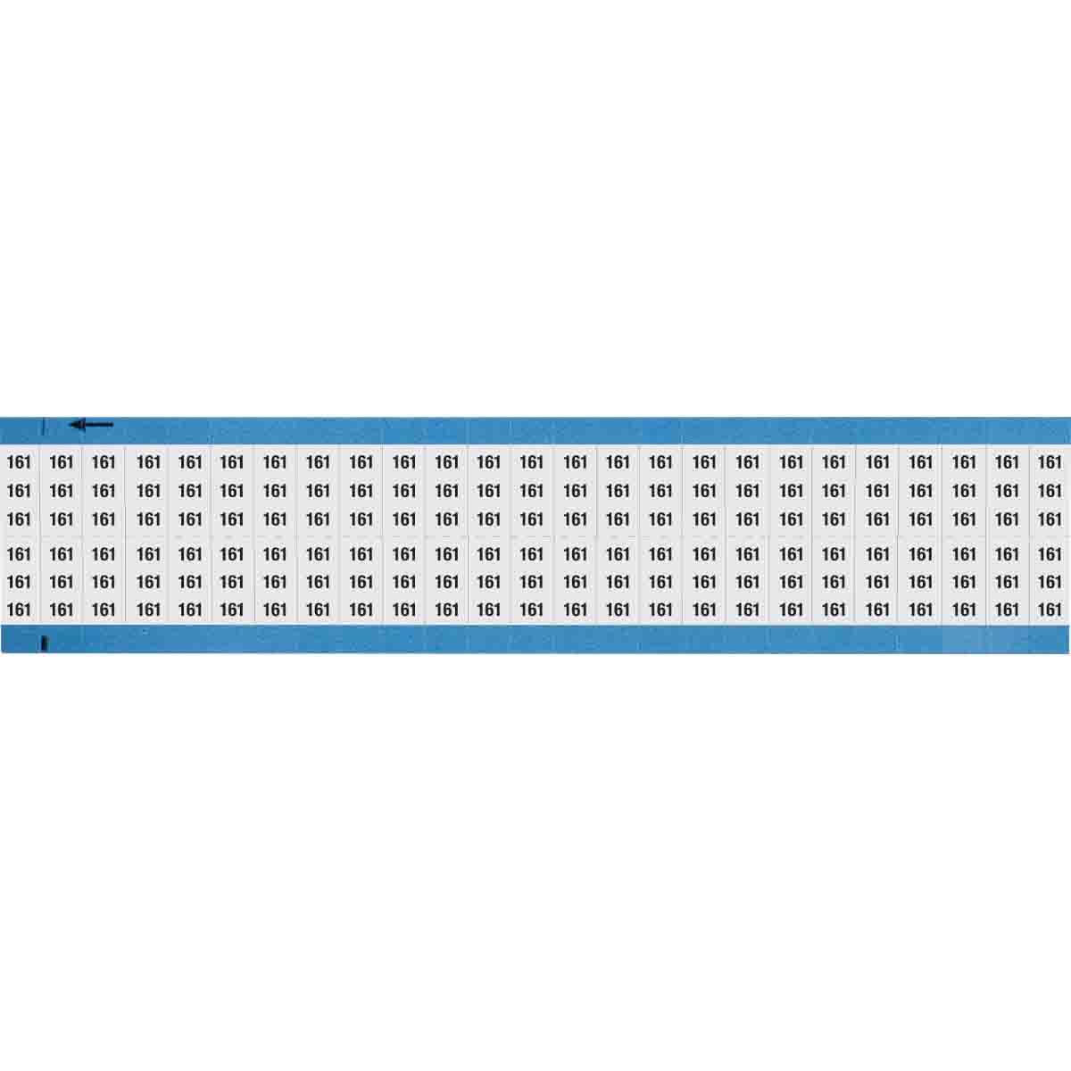 Wire Marker 0.75in H x 0.36in W, 161