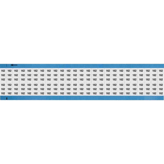 Wire Marker 0.75in H x 0.36in W, 162