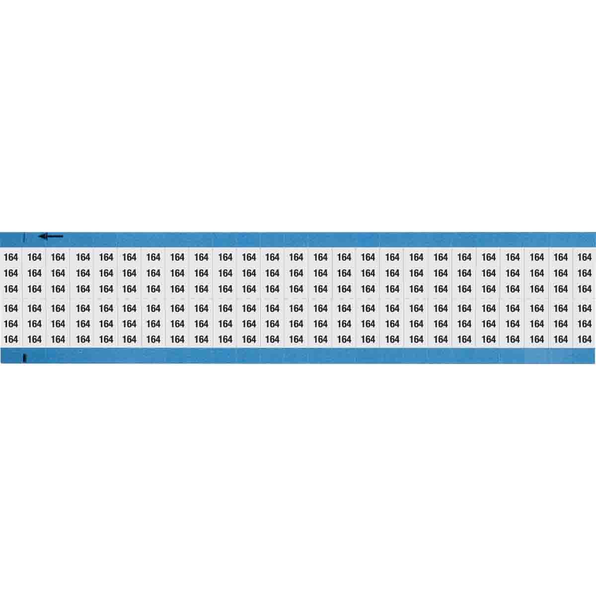 Wire Marker 0.75in H x 0.36in W, 164