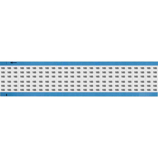 Wire Marker 0.75in H x 0.36in W, 165