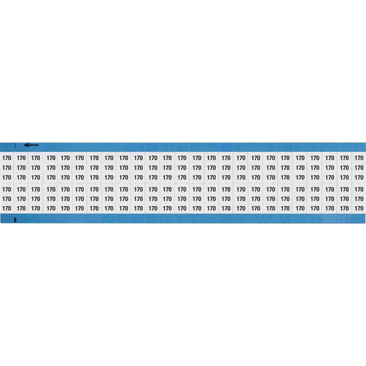 Wire Marker 0.75in H x 0.36in W, 170