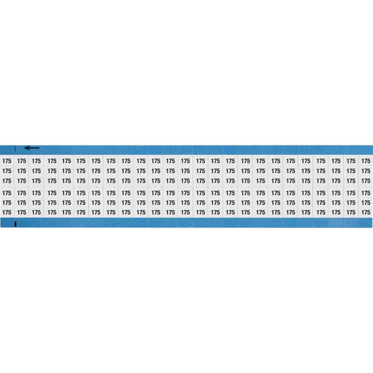 Wire Marker 0.75in H x 0.36in W, 175