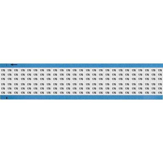 Wire Marker 0.75in H x 0.36in W, 176