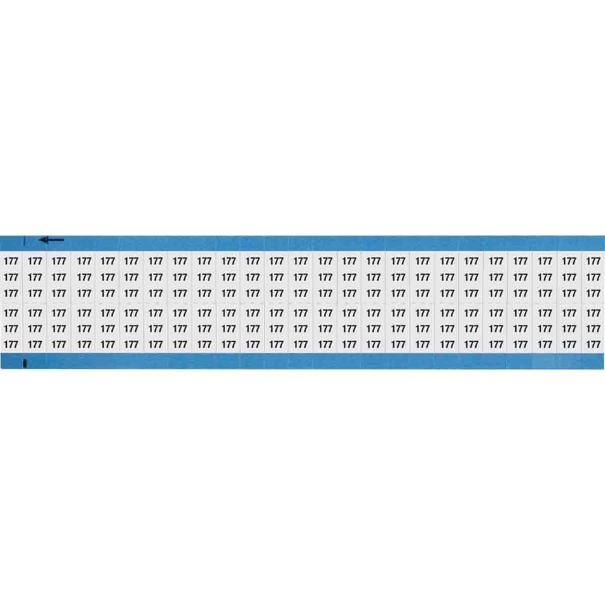 Wire Marker 0.75in H x 0.36in W, 177